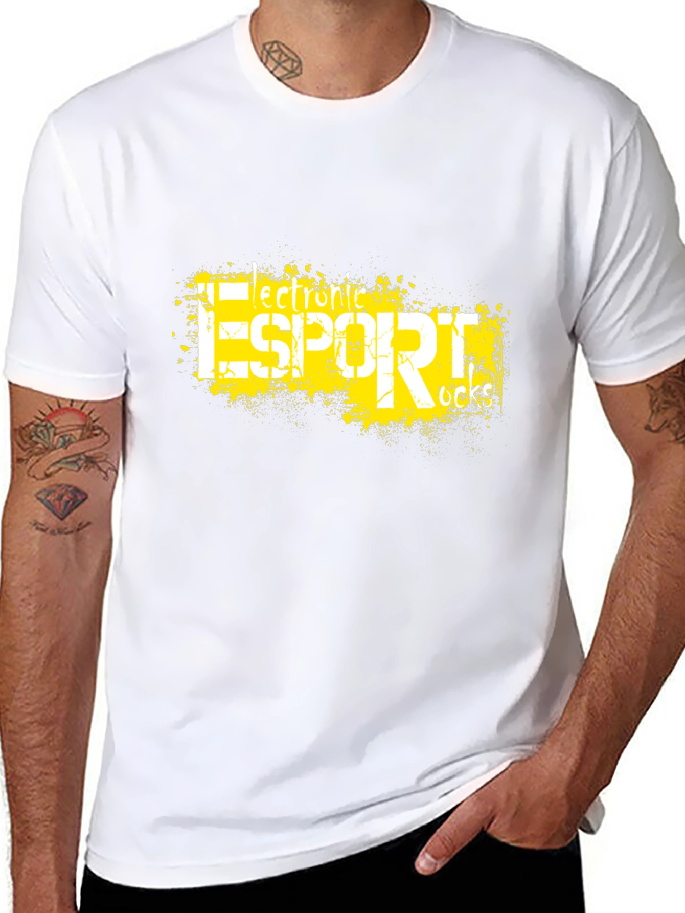 Esport Graphic Black T-Shirt