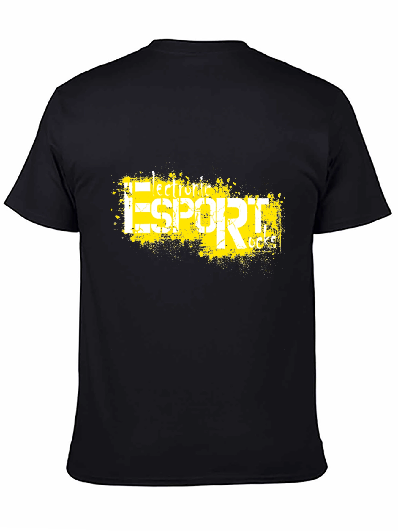 Esport Graphic Black T-Shirt