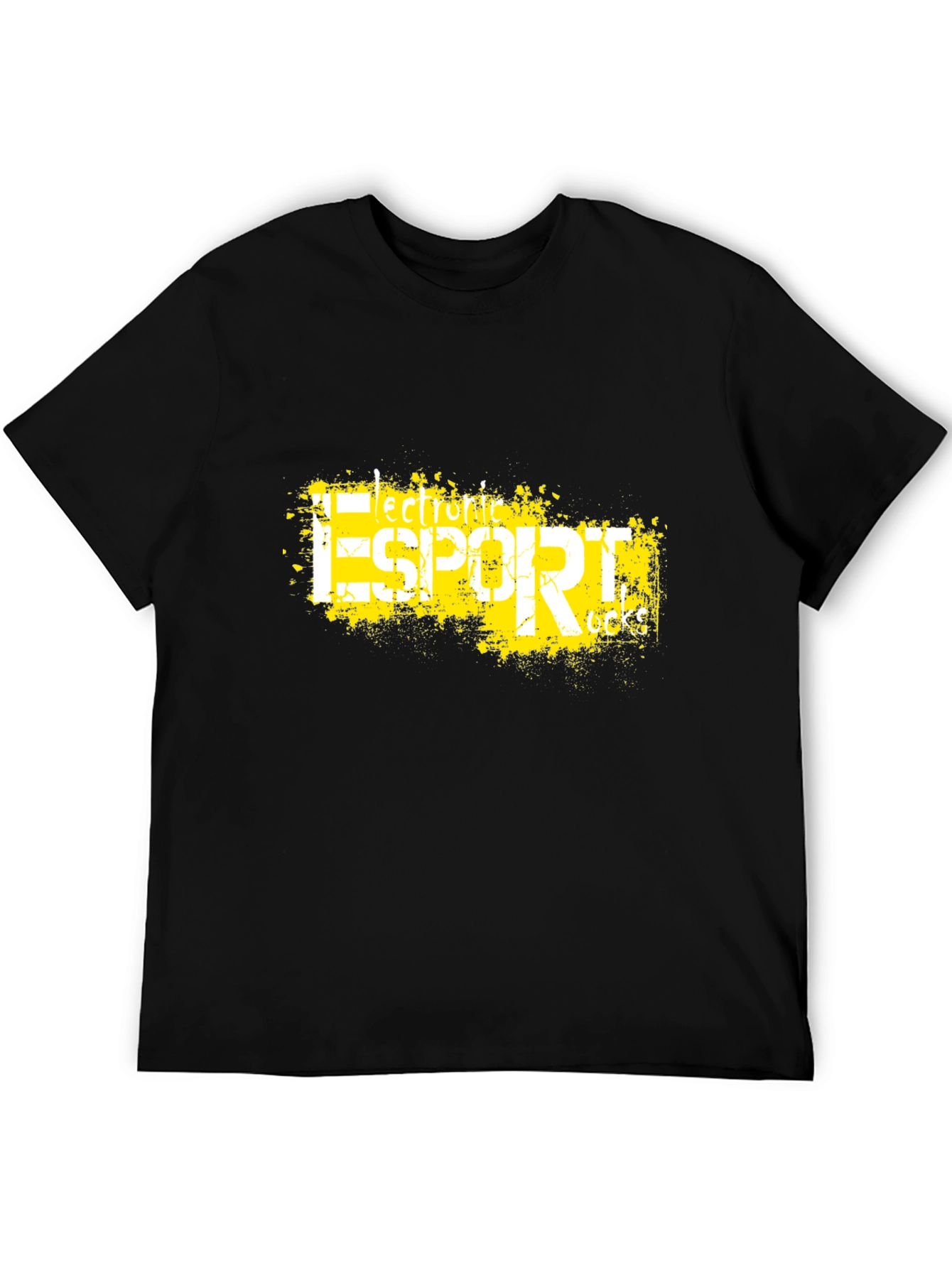 Esport Graphic Black T-Shirt