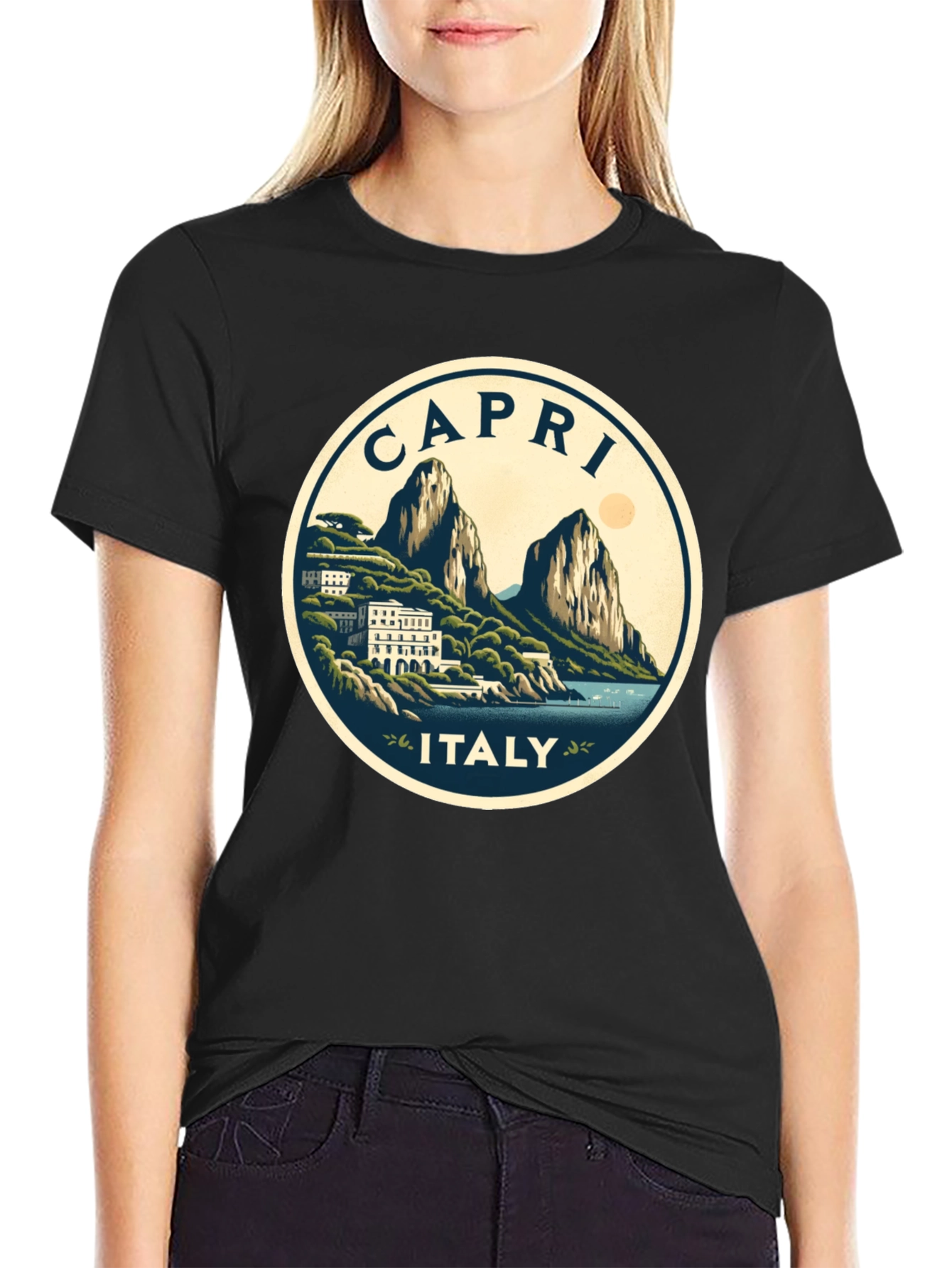 Capri Italy T-Shirt - Travel Souvenir Tee