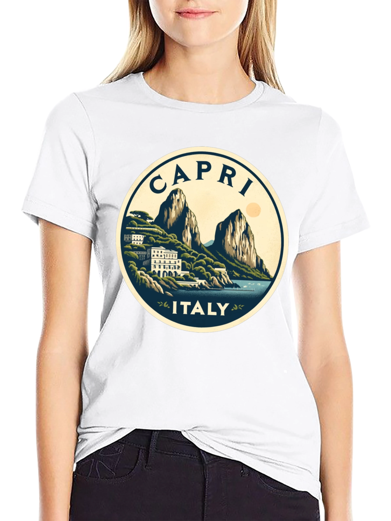 Capri Italy T-Shirt - Travel Souvenir Tee