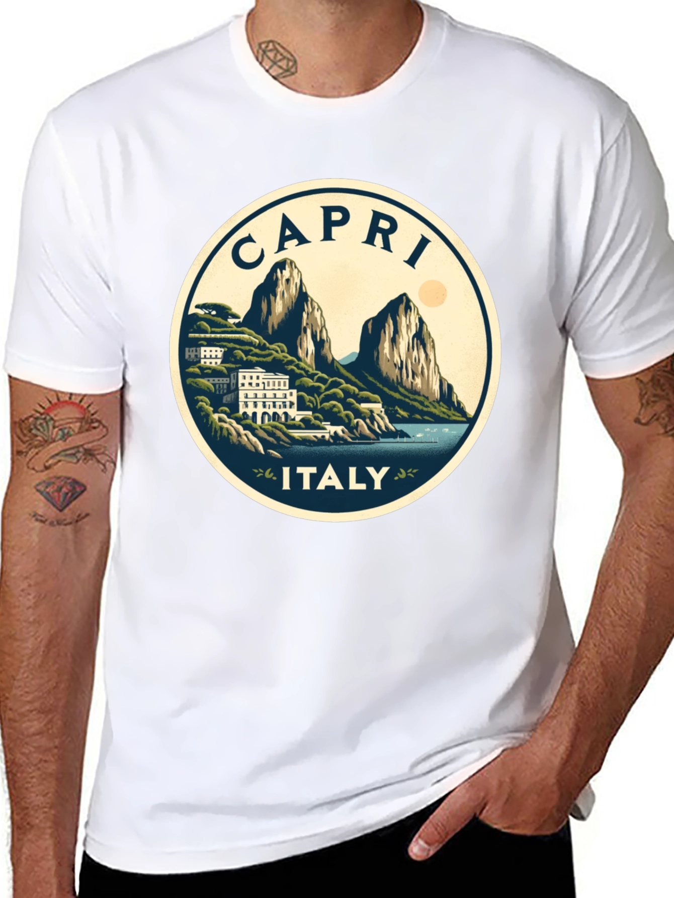 Capri Italy T-Shirt - Travel Souvenir Tee