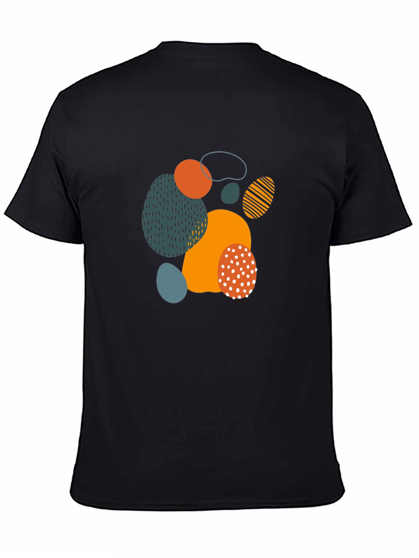 Abstract Graphic Tee - Modern Art Shirt