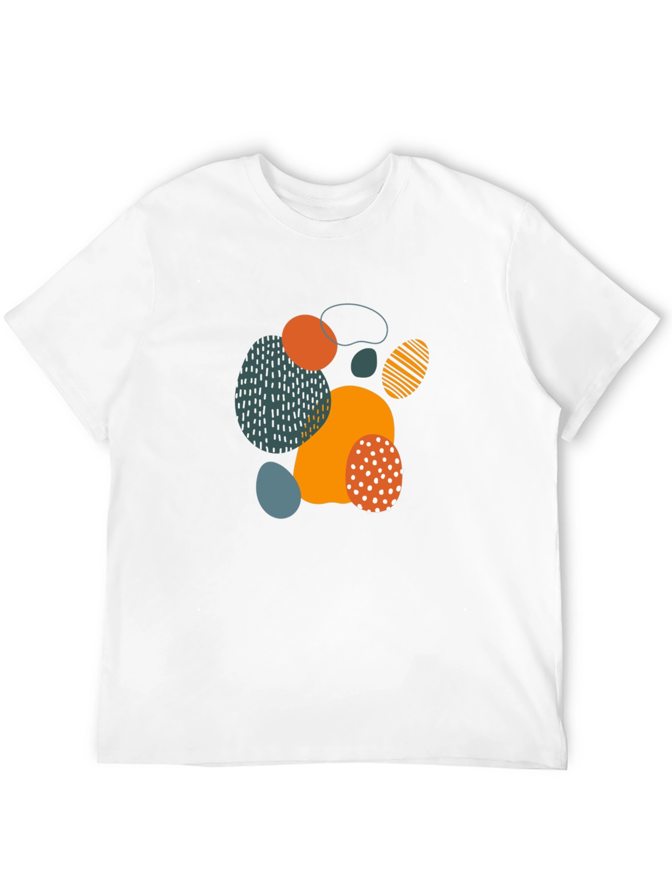 Abstract Graphic Tee - Modern Art Shirt