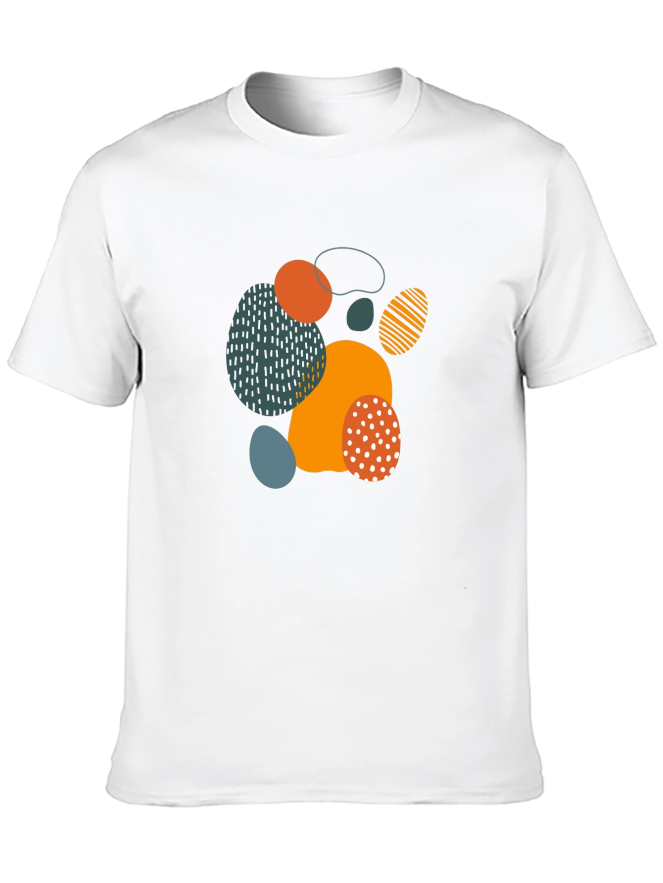 Abstract Graphic Tee - Modern Art Shirt