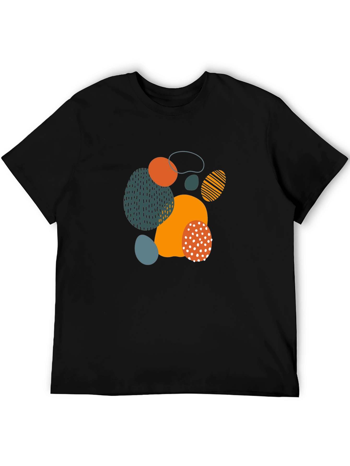 Abstract Graphic Tee - Modern Art Shirt