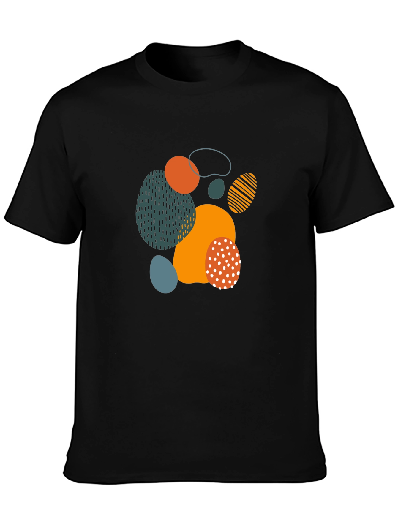 Abstract Graphic Tee - Modern Art Shirt