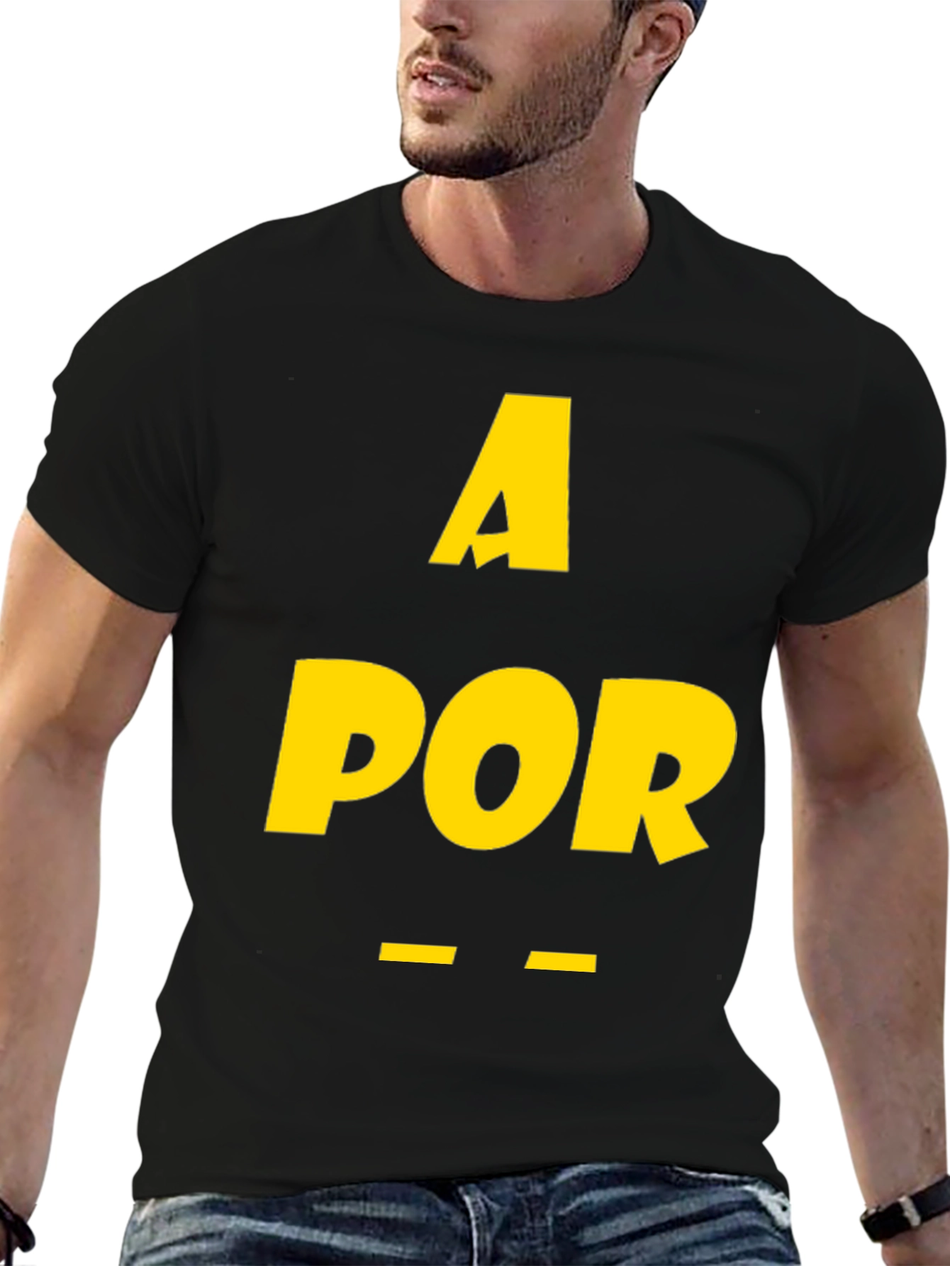 A Por - Mens Graphic T-Shirt