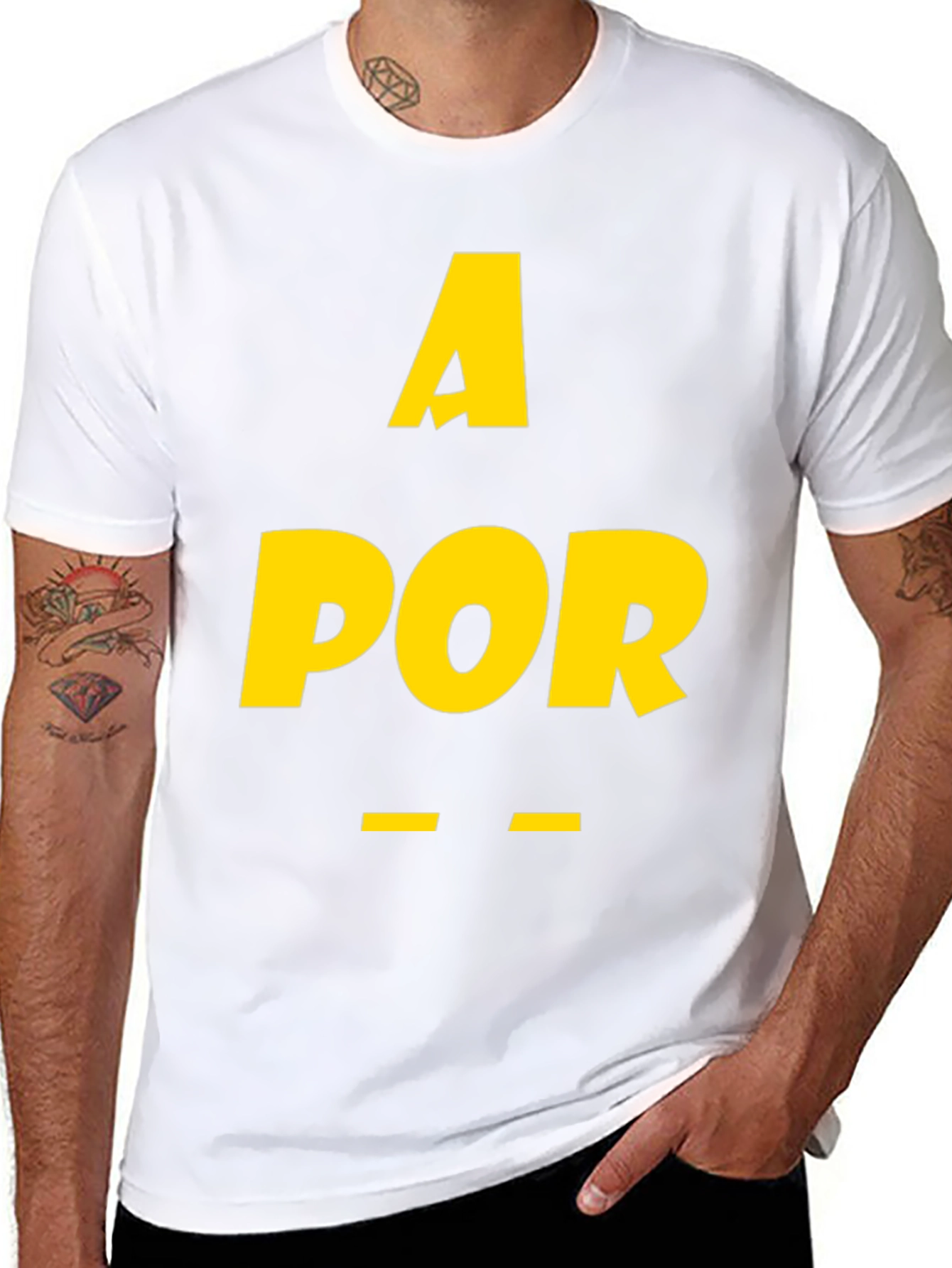 A Por - Mens Graphic T-Shirt