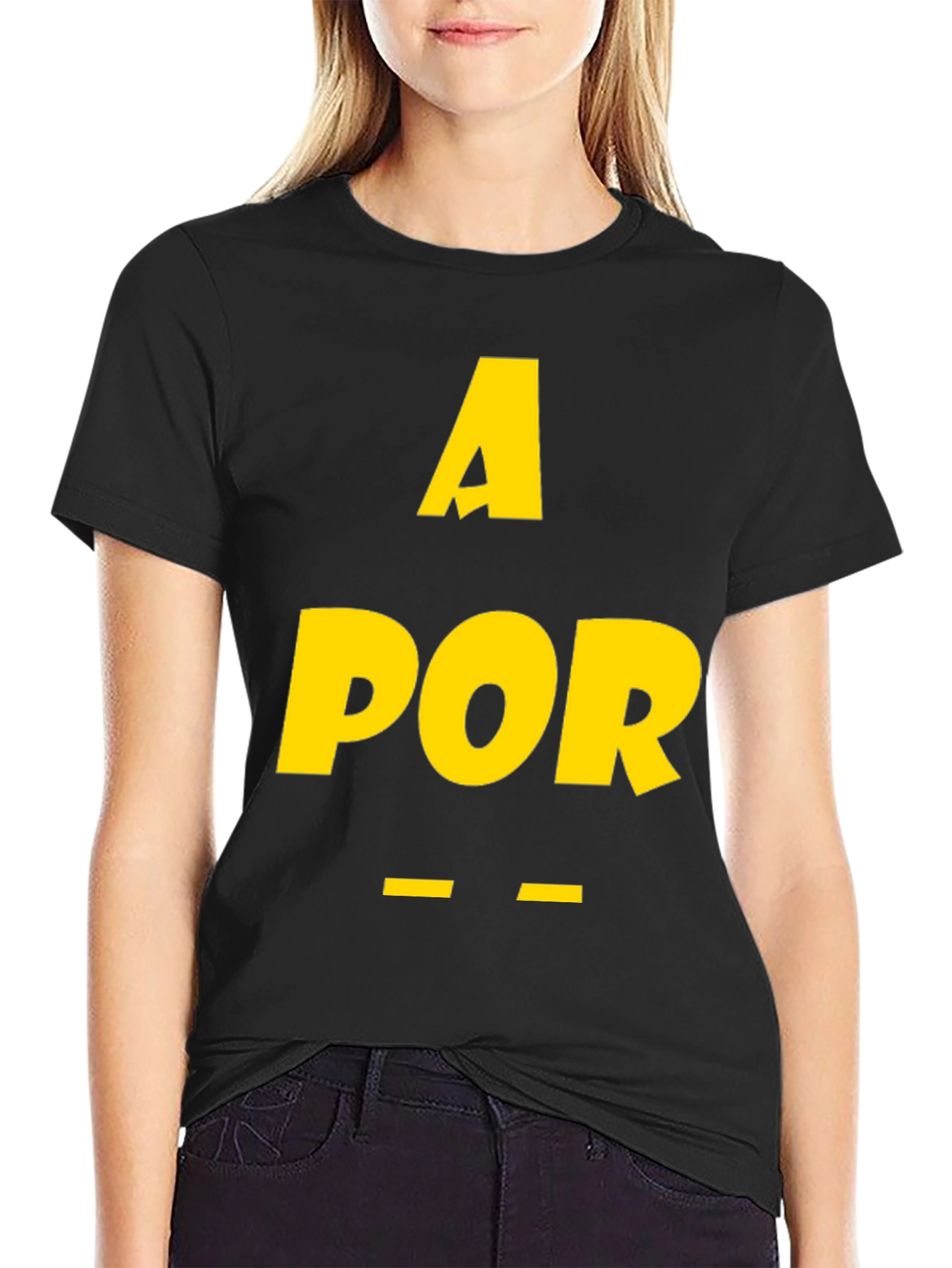 A Por - Mens Graphic T-Shirt