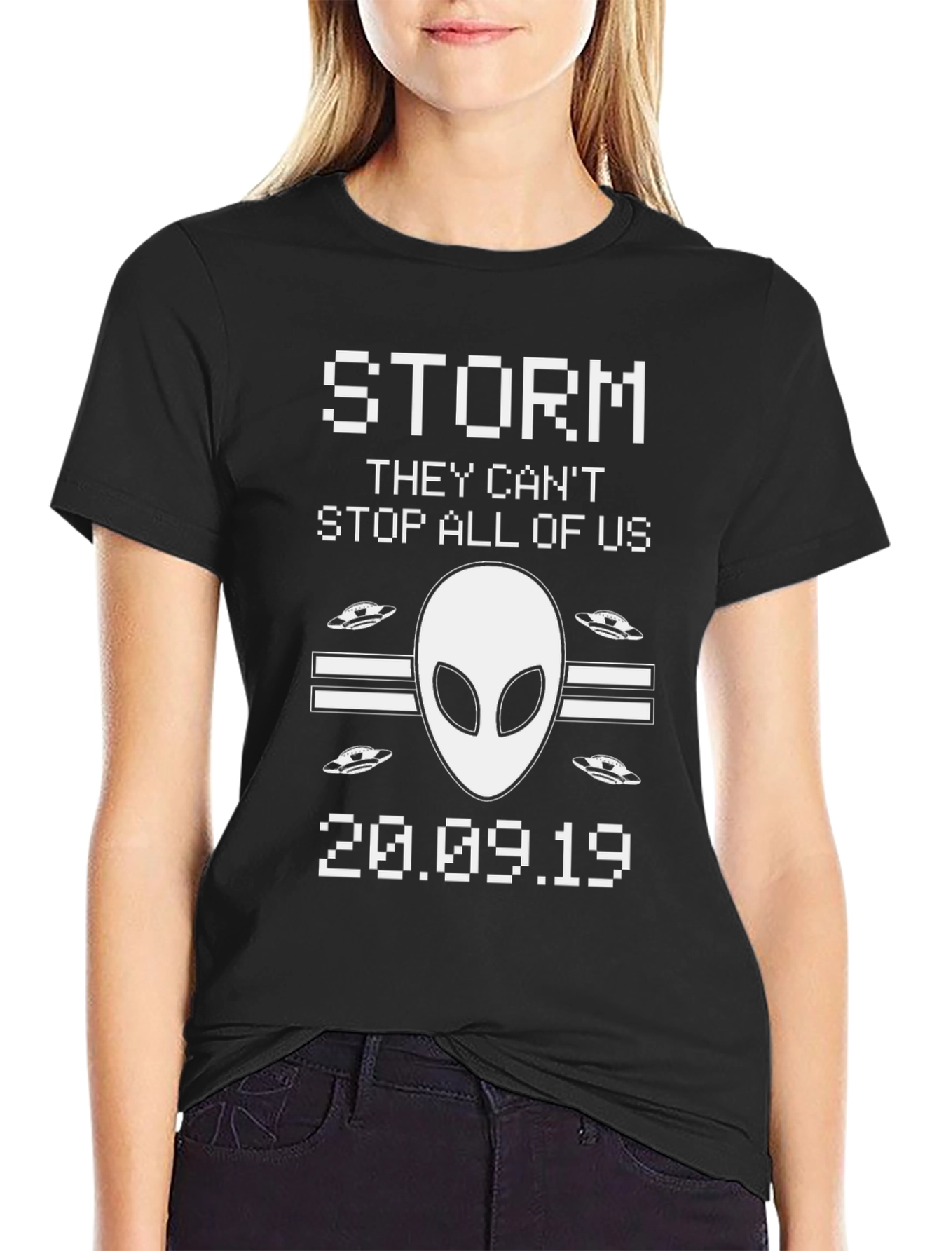 Storm Area 51 Alien Invasion T-Shirt