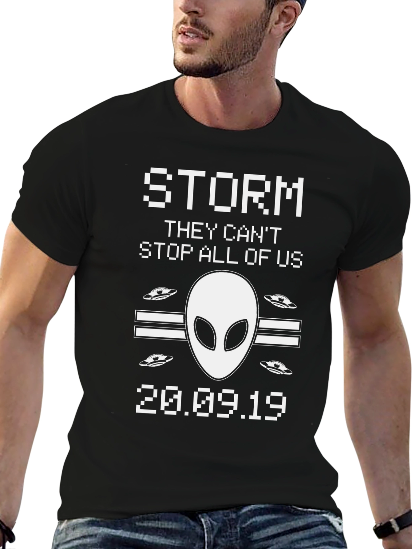 Storm Area 51 Alien Invasion T-Shirt
