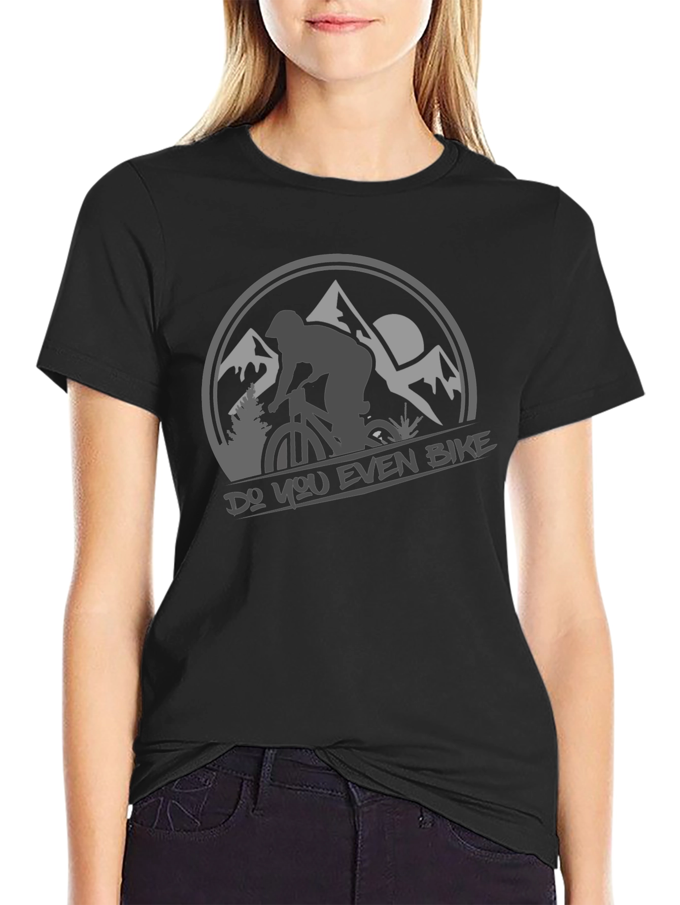 Mountain Biker T-Shirt - Do You Even Bike?