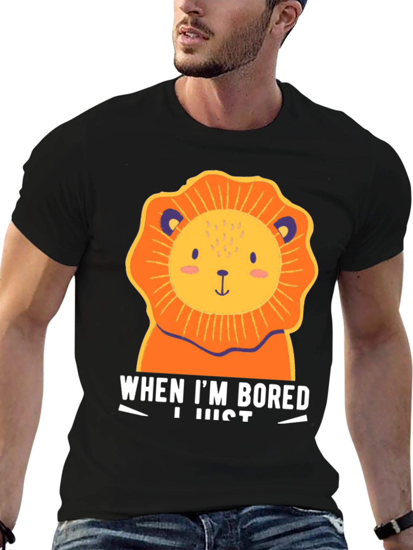 Bored Lion Graphic Tee