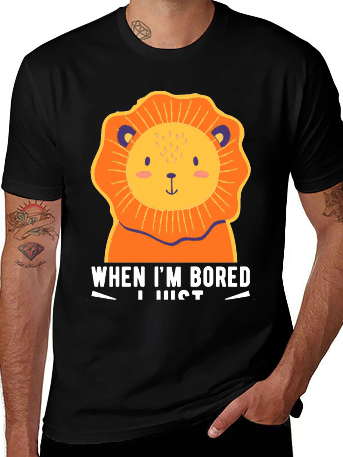 Bored Lion Graphic Tee