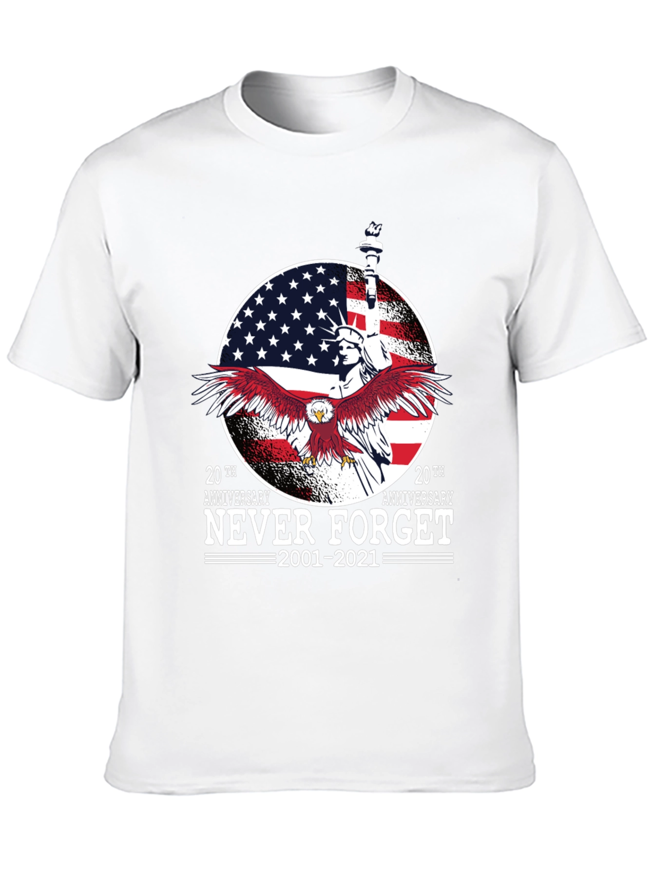 Never Forget 9/11 20th Anniversary T-Shirt