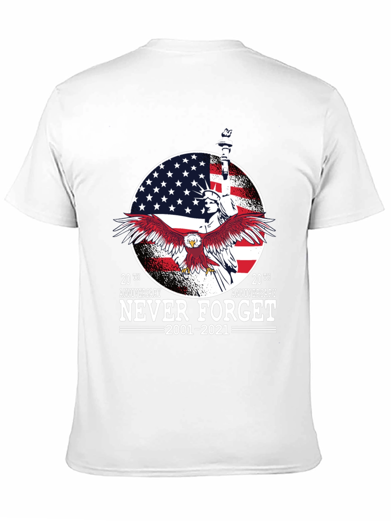 Never Forget 9/11 20th Anniversary T-Shirt