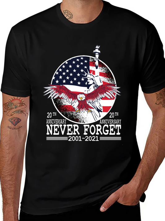 Never Forget 9/11 20th Anniversary T-Shirt
