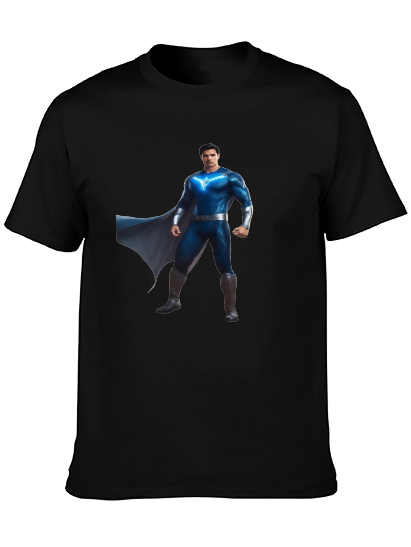 Superhero Graphic Print Tee