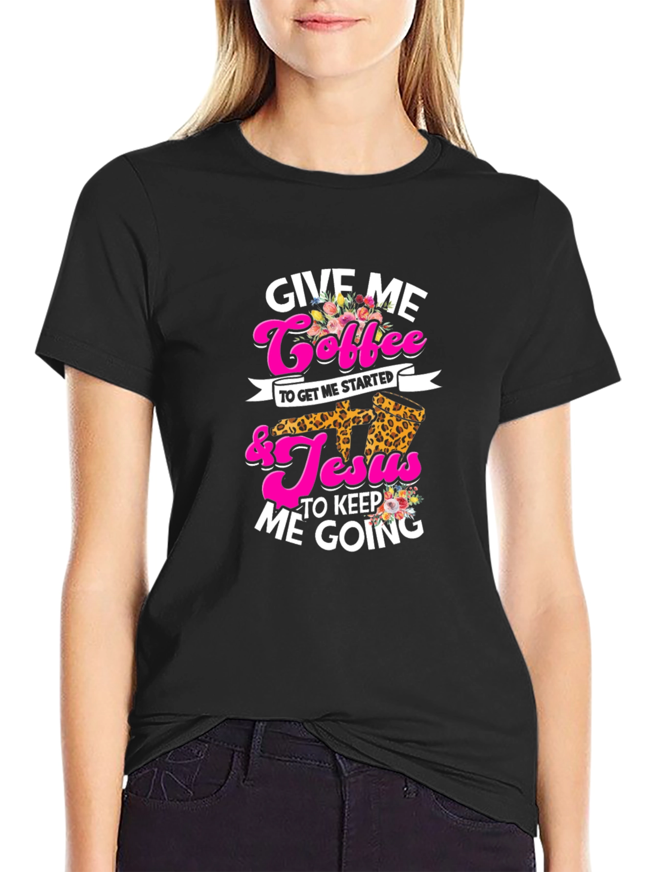 Coffee & Jesus Graphic Tee