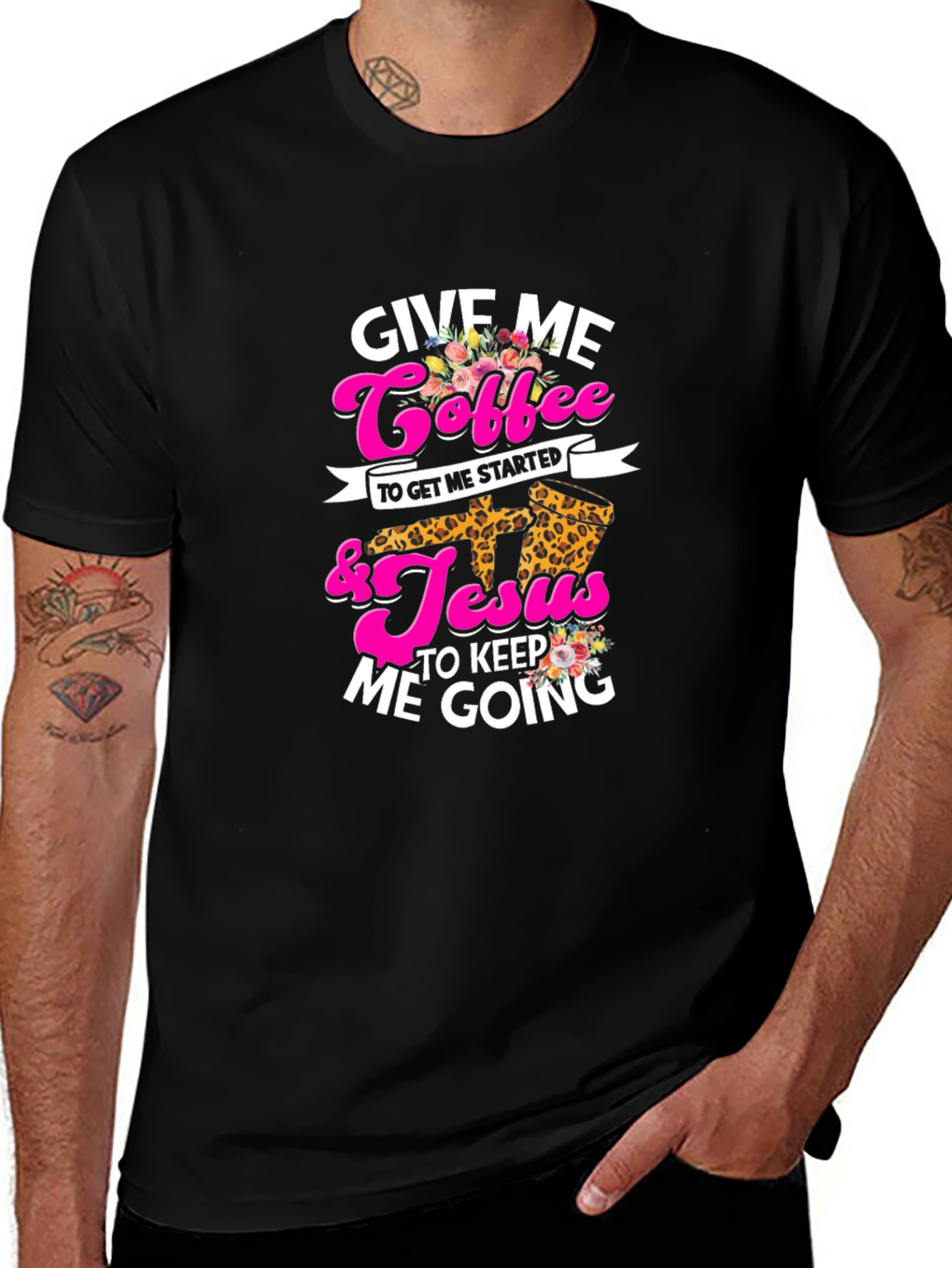 Coffee & Jesus Graphic Tee