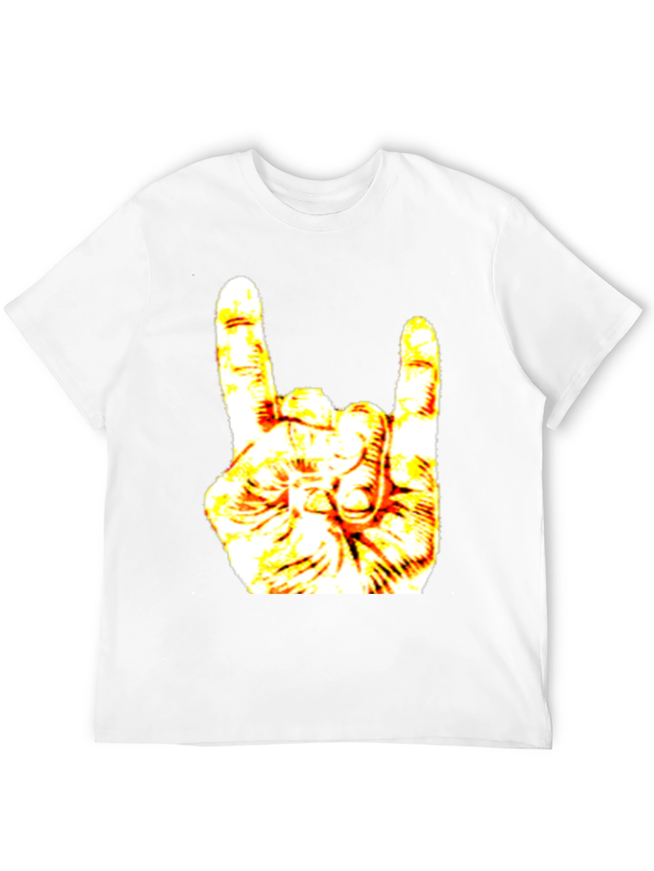 Rock On Graphic Black Tee