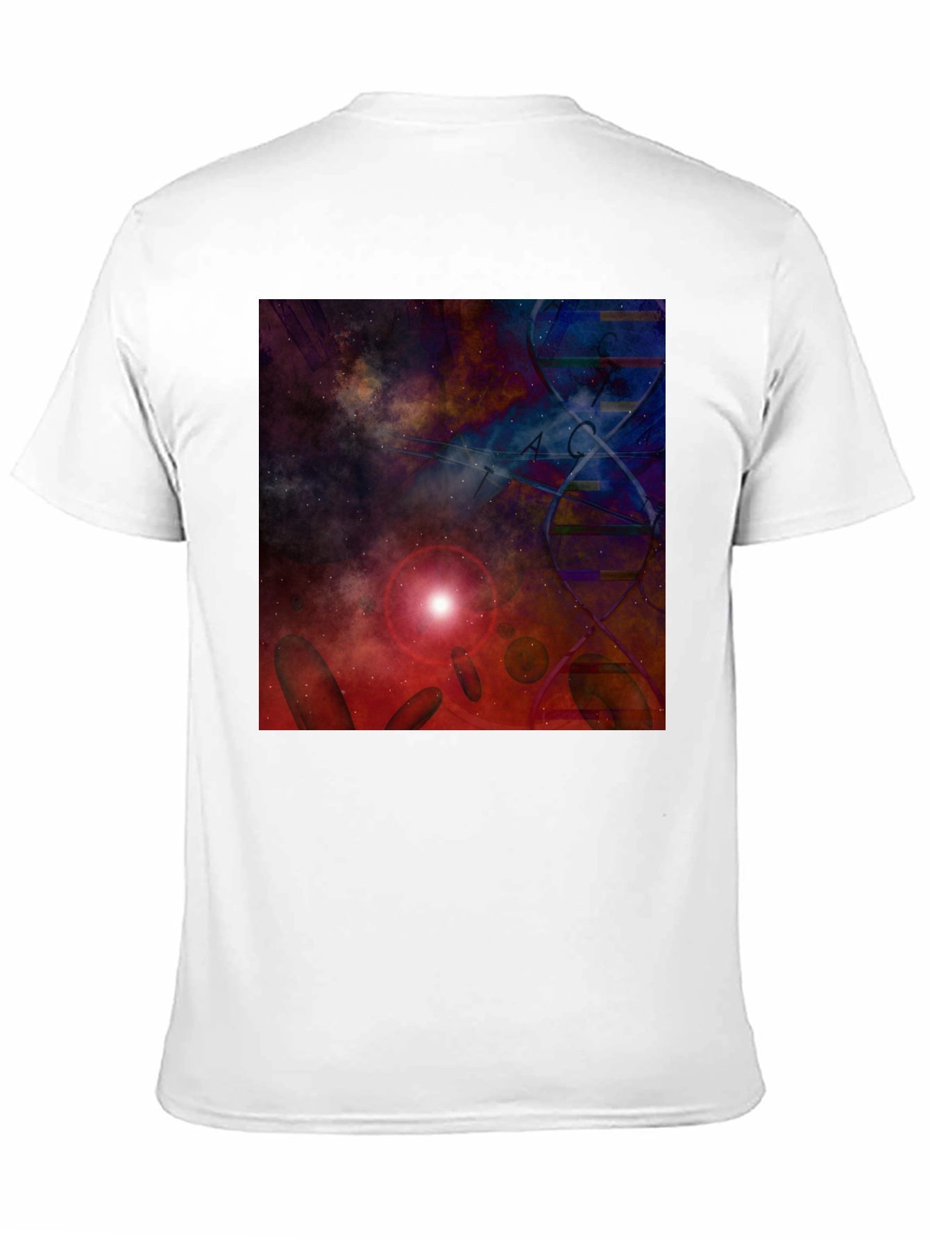 DNA Galaxy T-Shirt - Explore the Universe Within!
