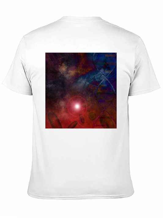 DNA Galaxy T-Shirt - Explore the Universe Within!