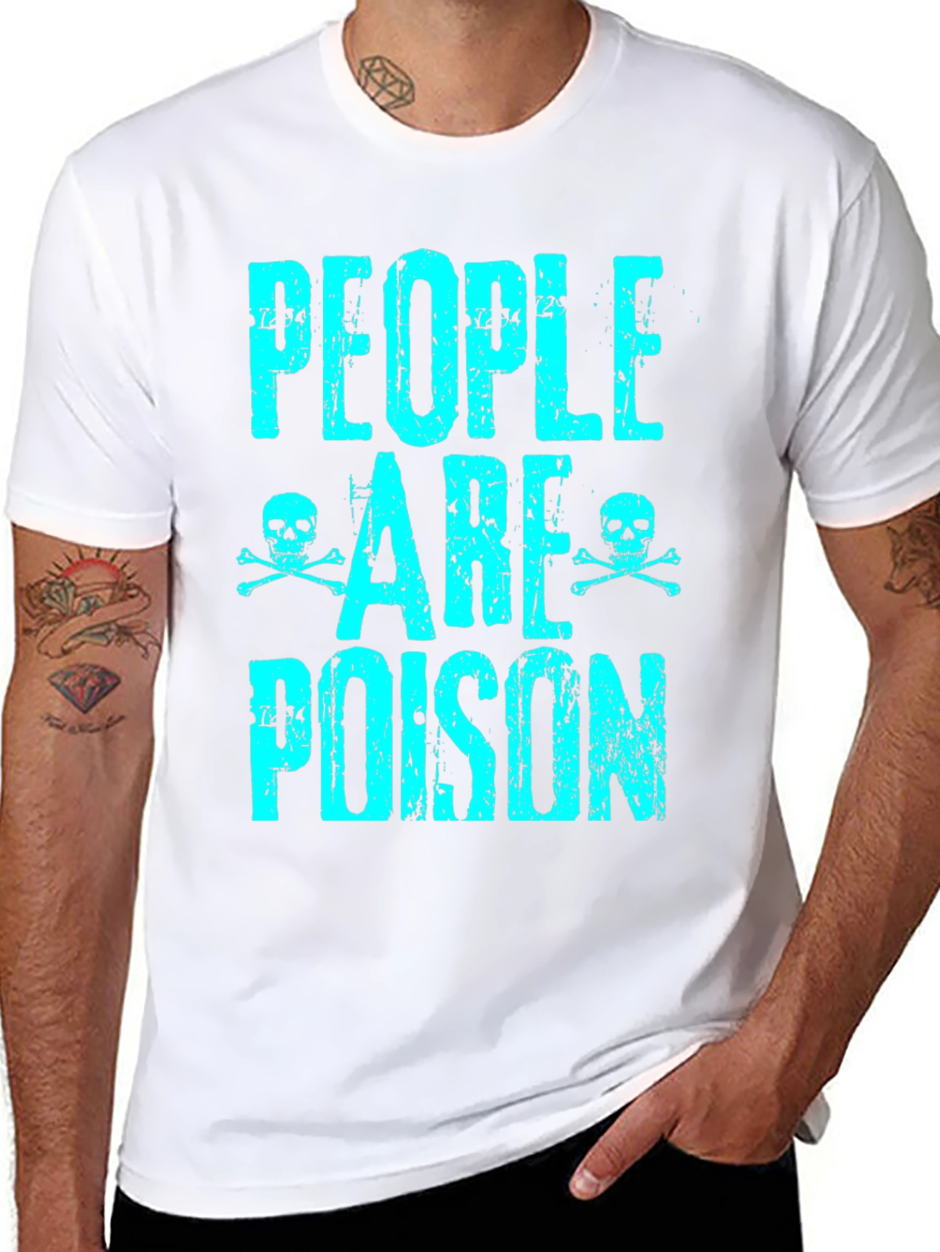 People are Poison Graphic T-Shirt
