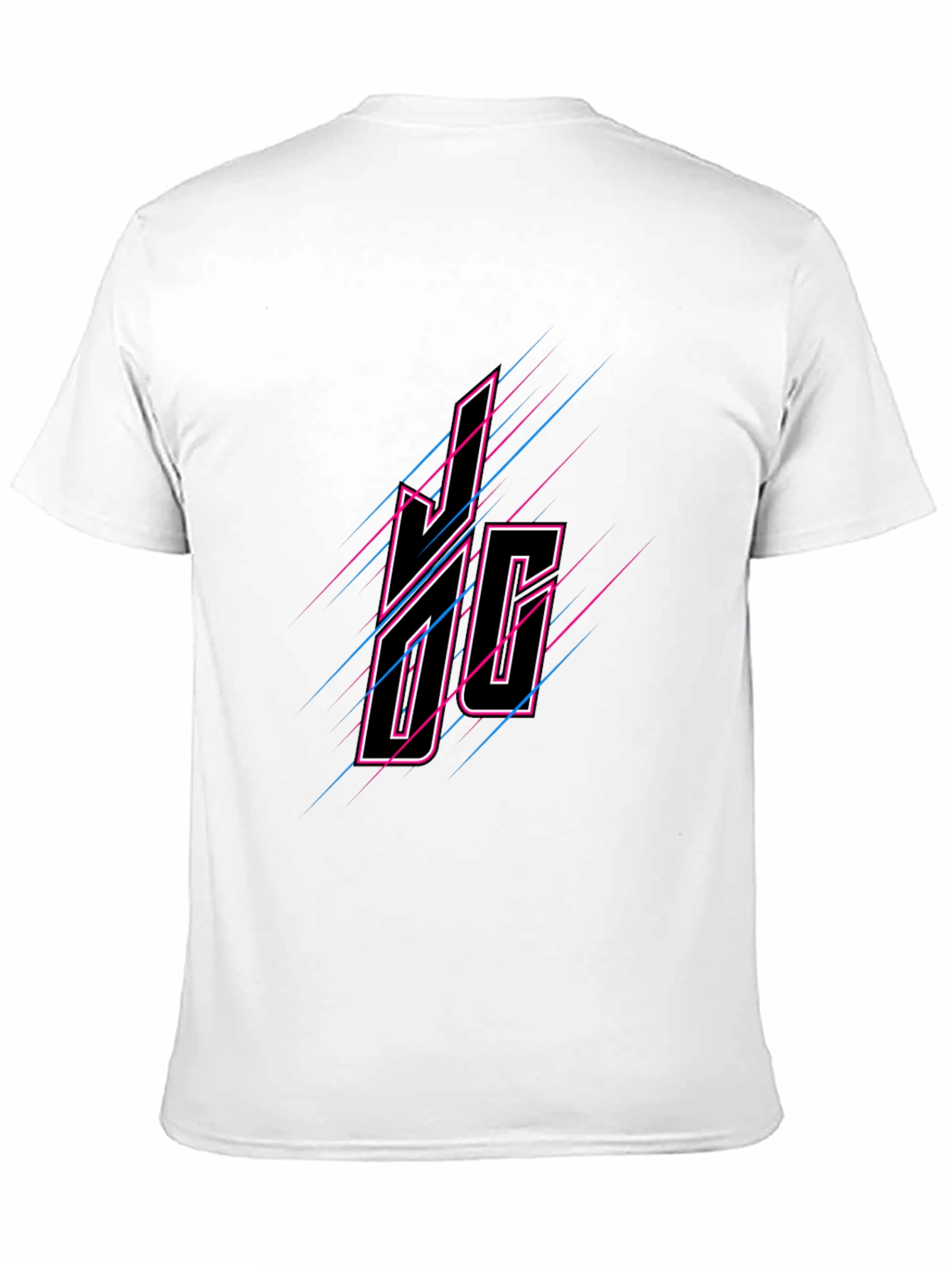 Black JOG Graphic Tee - Casual Cool