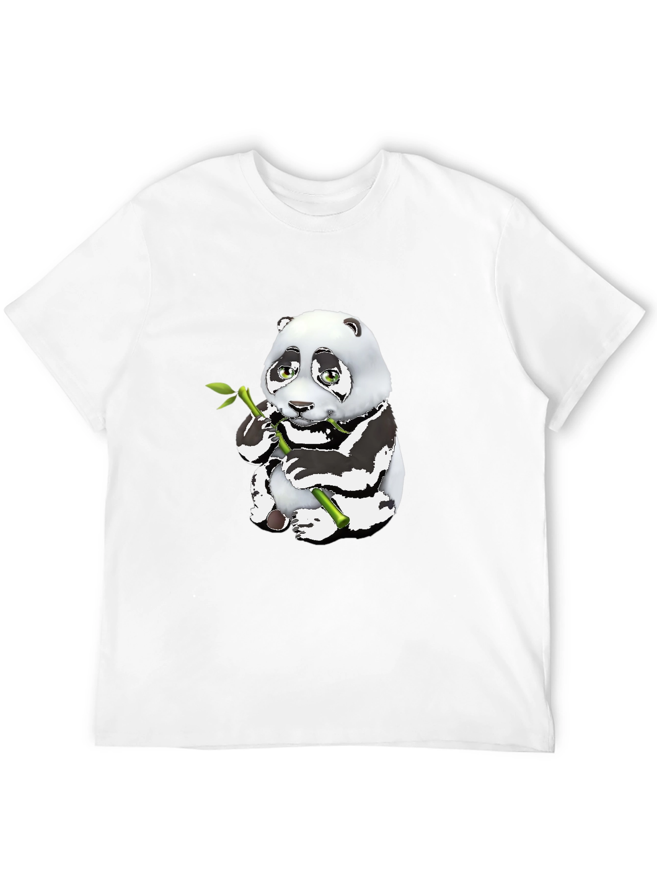 Cute Panda Bamboo T-Shirt