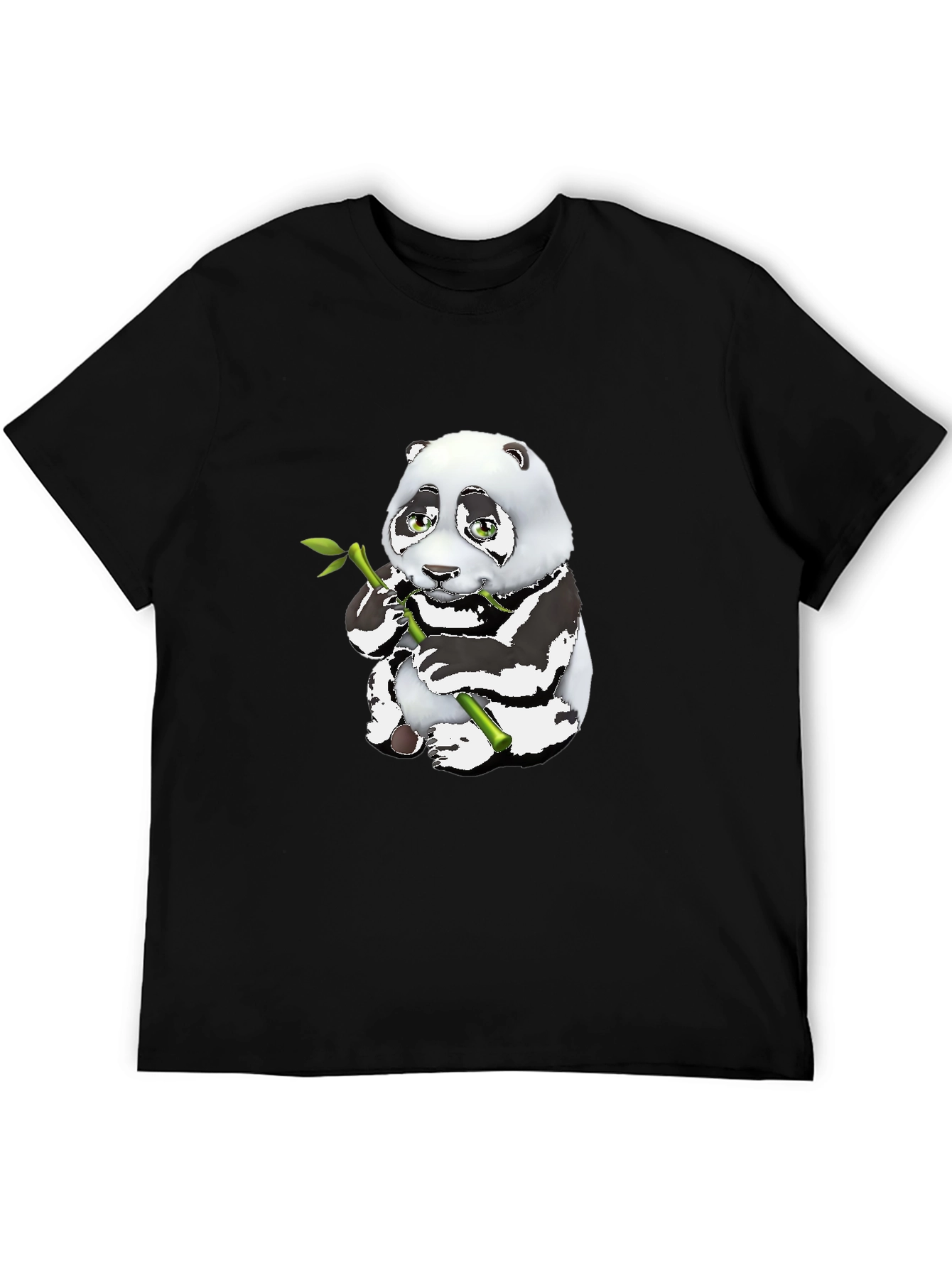 Cute Panda Bamboo T-Shirt