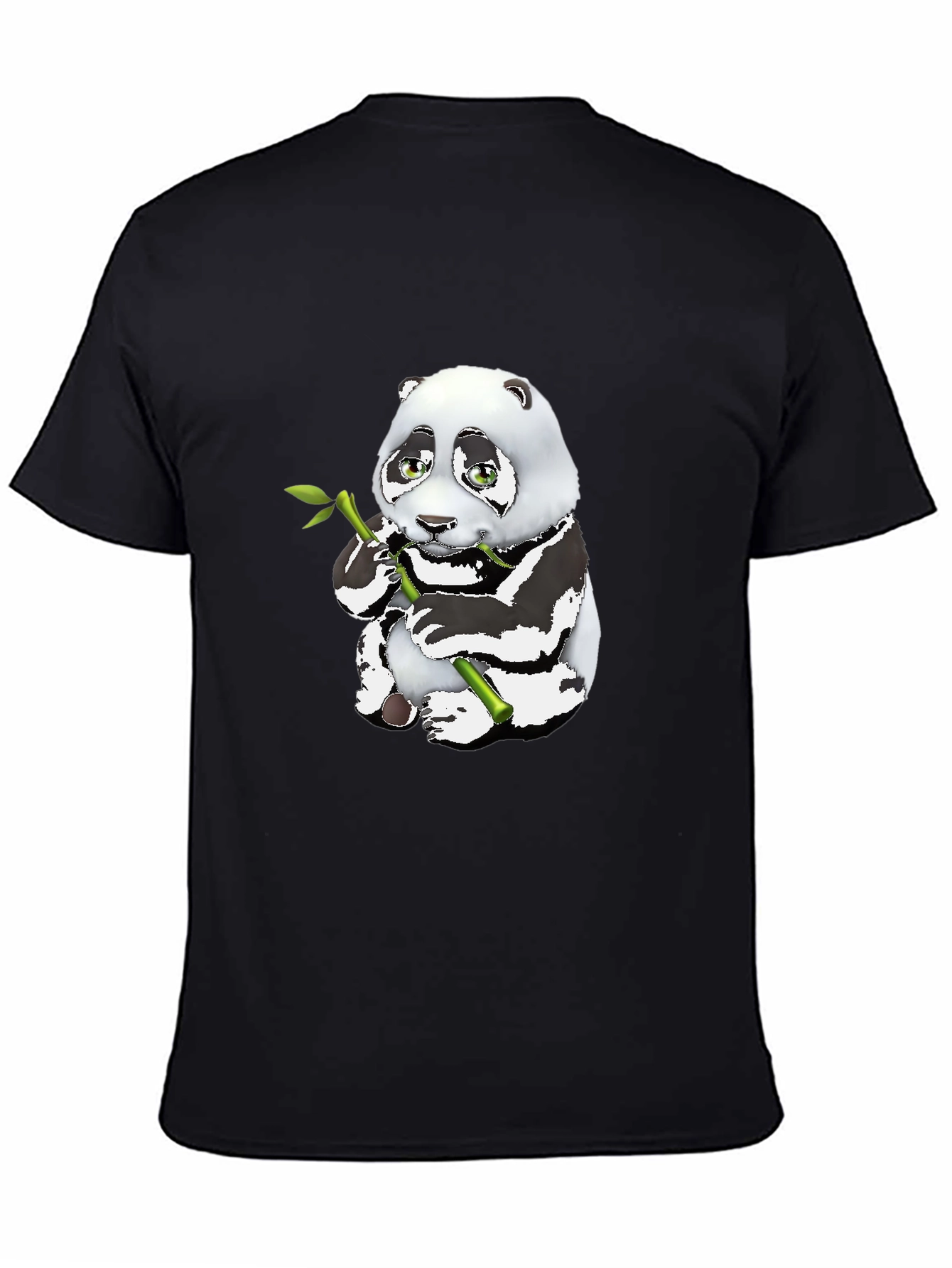 Cute Panda Bamboo T-Shirt
