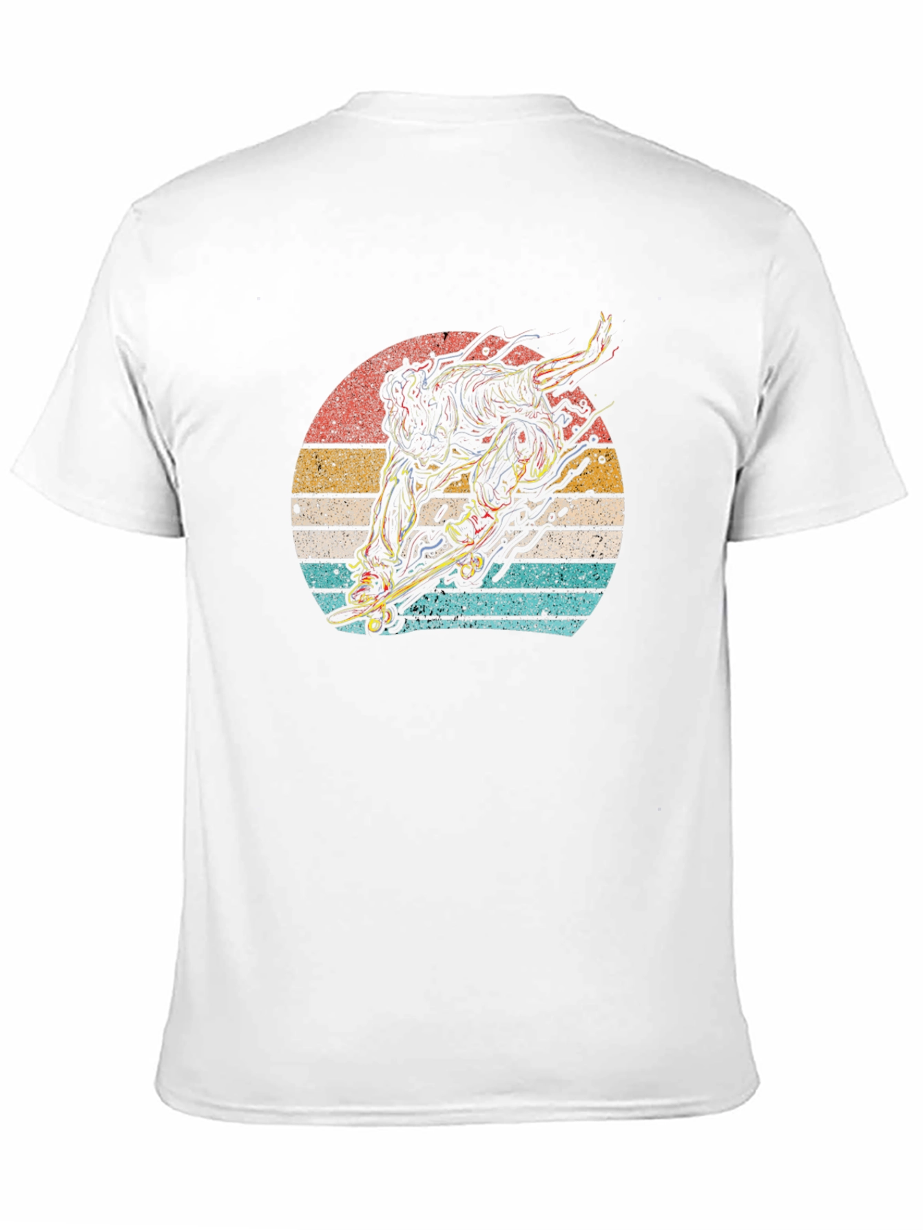 Retro Skateboarder Graphic Tee