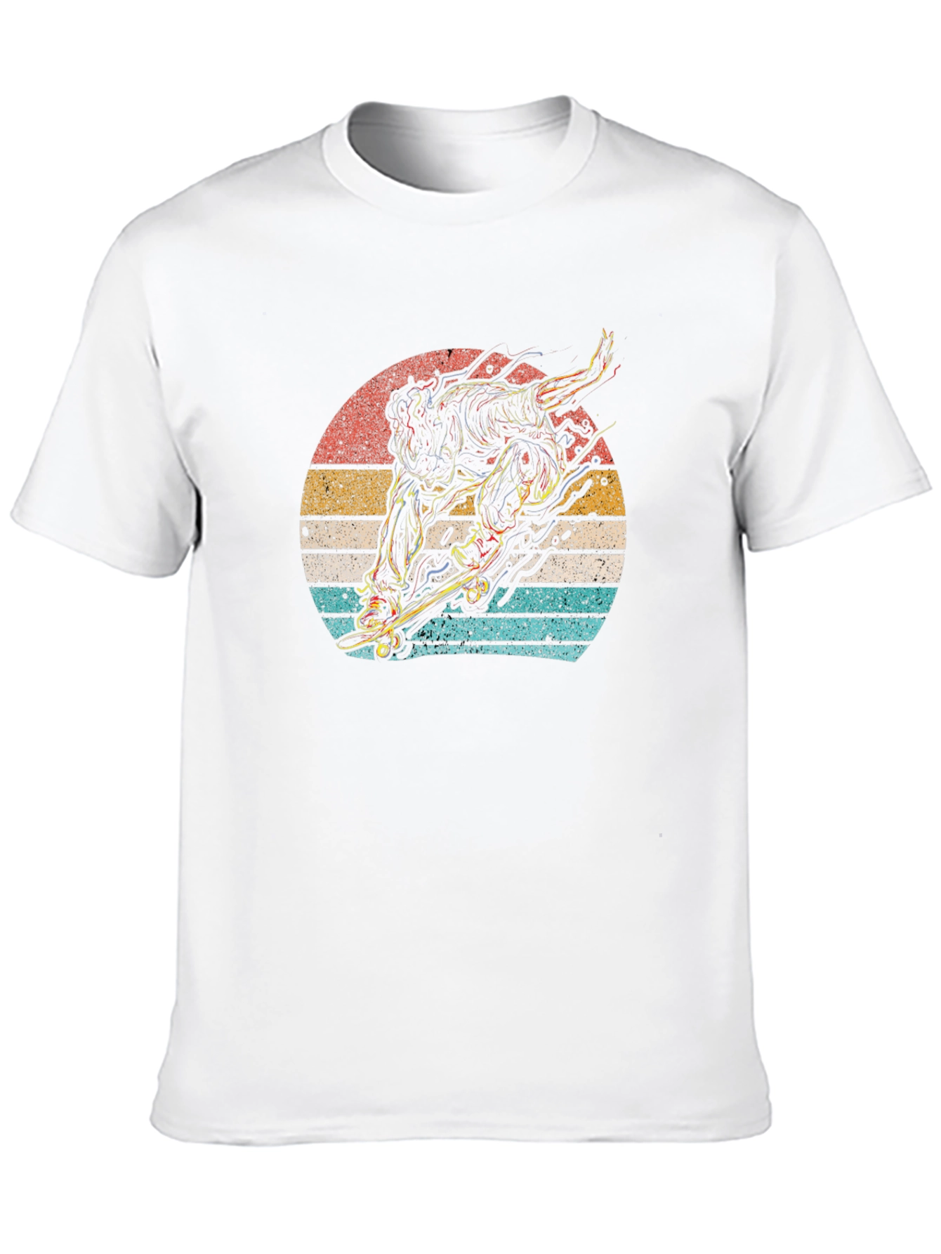 Retro Skateboarder Graphic Tee