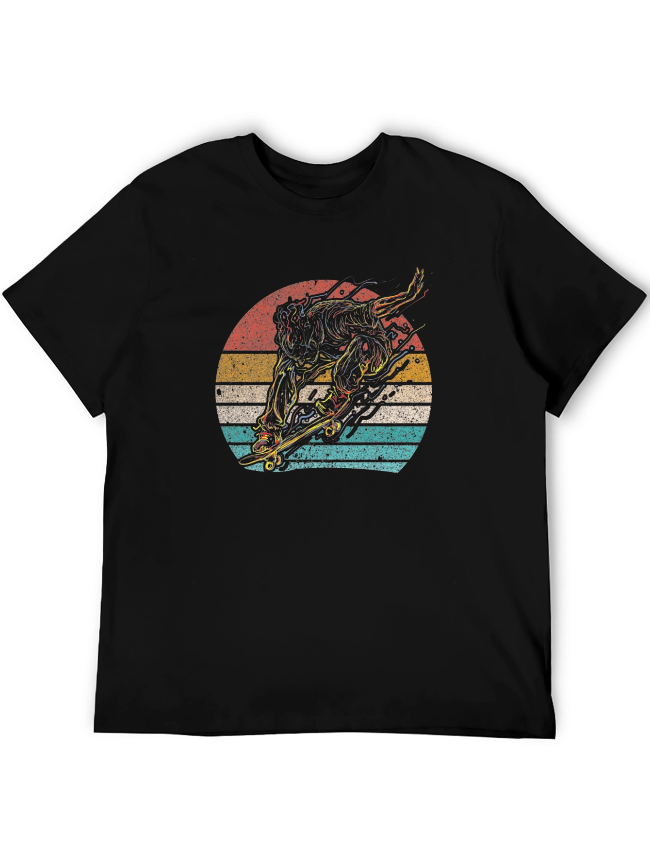 Retro Skateboarder Graphic Tee