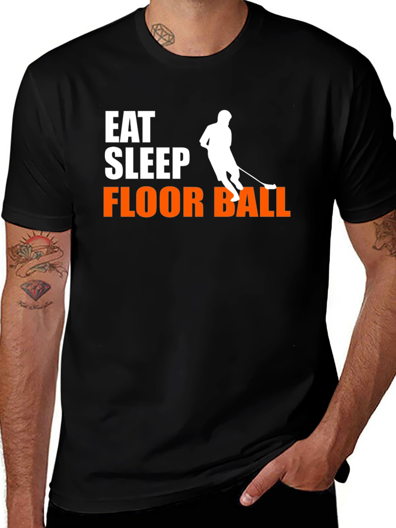 Eat Sleep Floorball T-Shirt