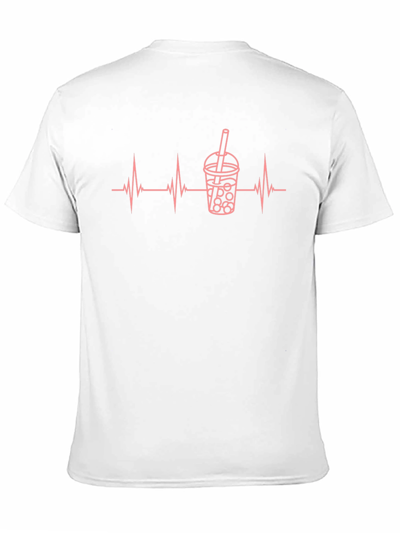 Boba Heartbeat T-Shirt - Novelty Graphic Tee