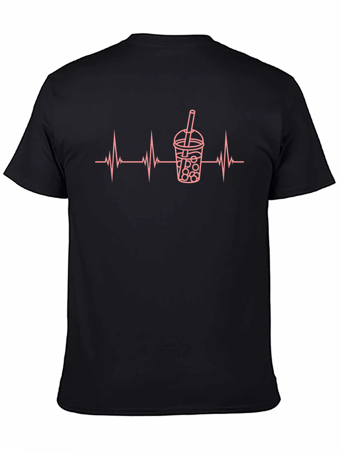 Boba Heartbeat T-Shirt - Novelty Graphic Tee