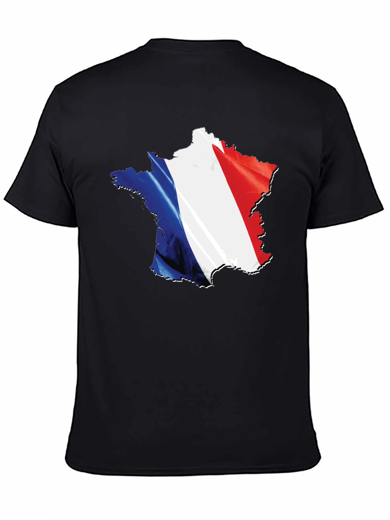 France Flag Map T-Shirt