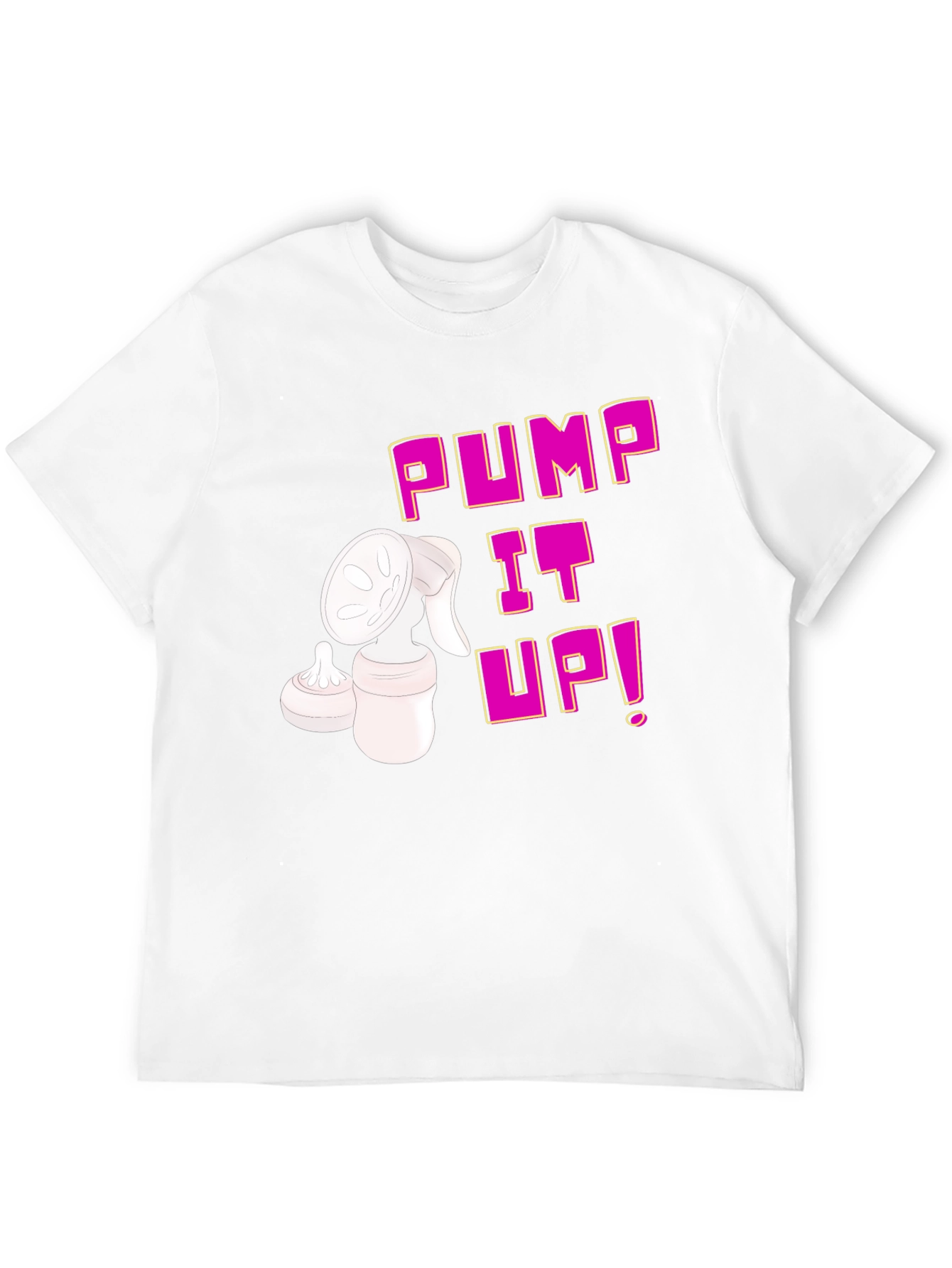 Pump It Up! Breastfeeding T-Shirt - Black