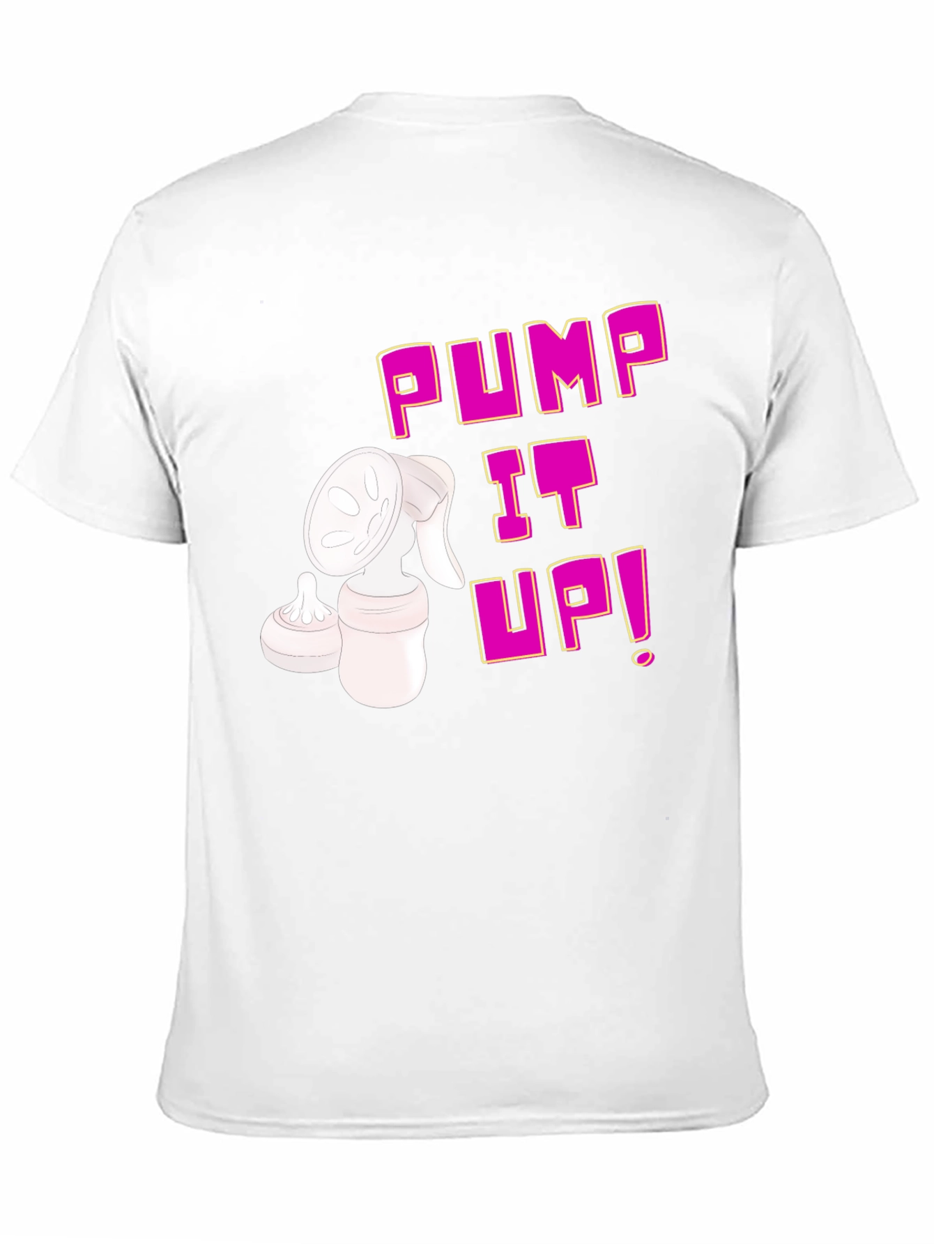 Pump It Up! Breastfeeding T-Shirt - Black