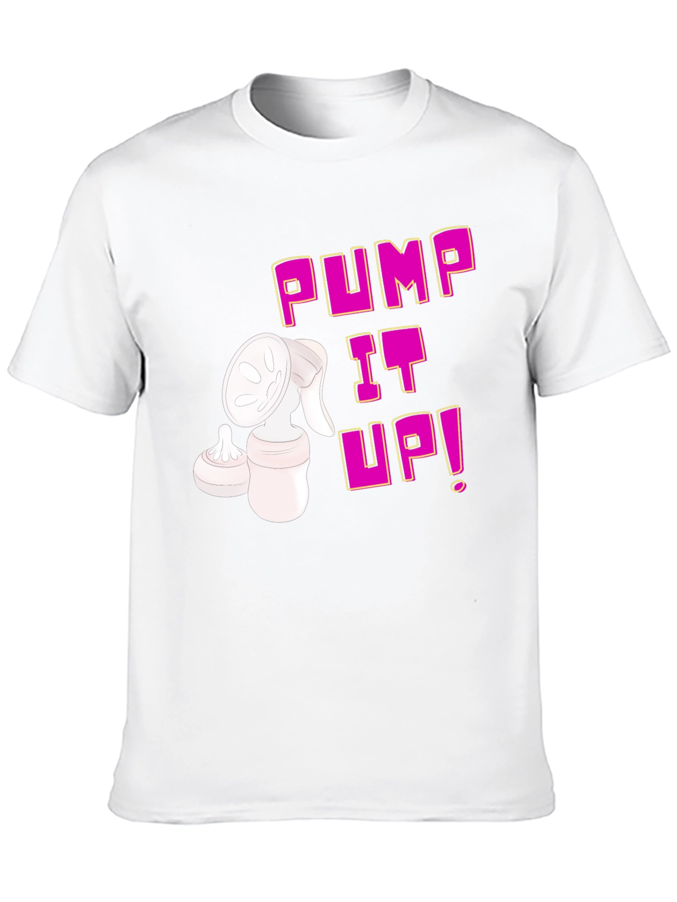 Pump It Up! Breastfeeding T-Shirt - Black