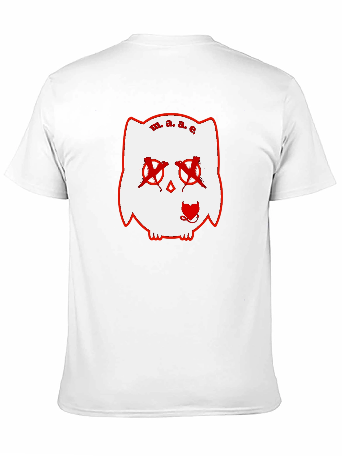 Unique Graphic Print Black T-Shirt