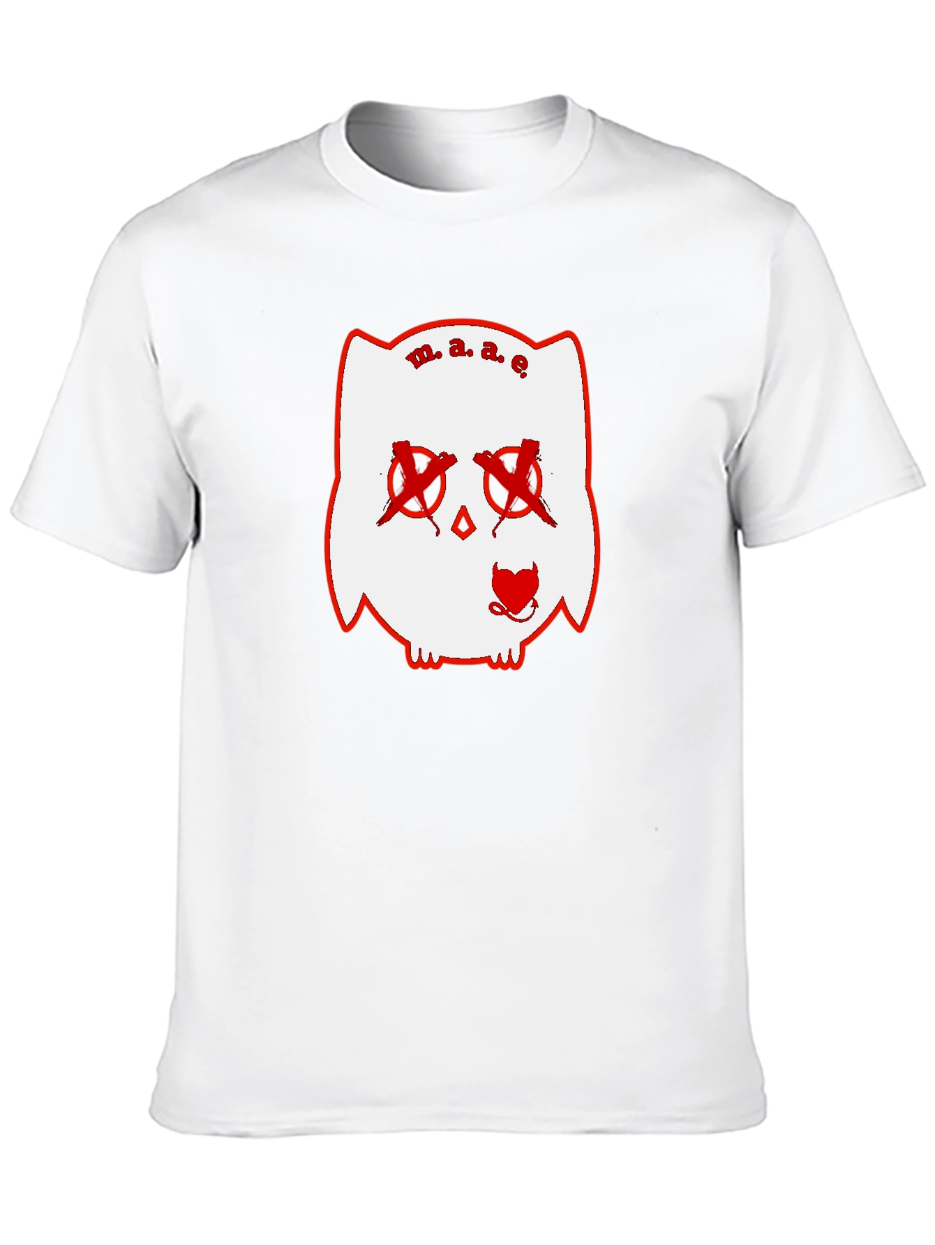Unique Graphic Print Black T-Shirt