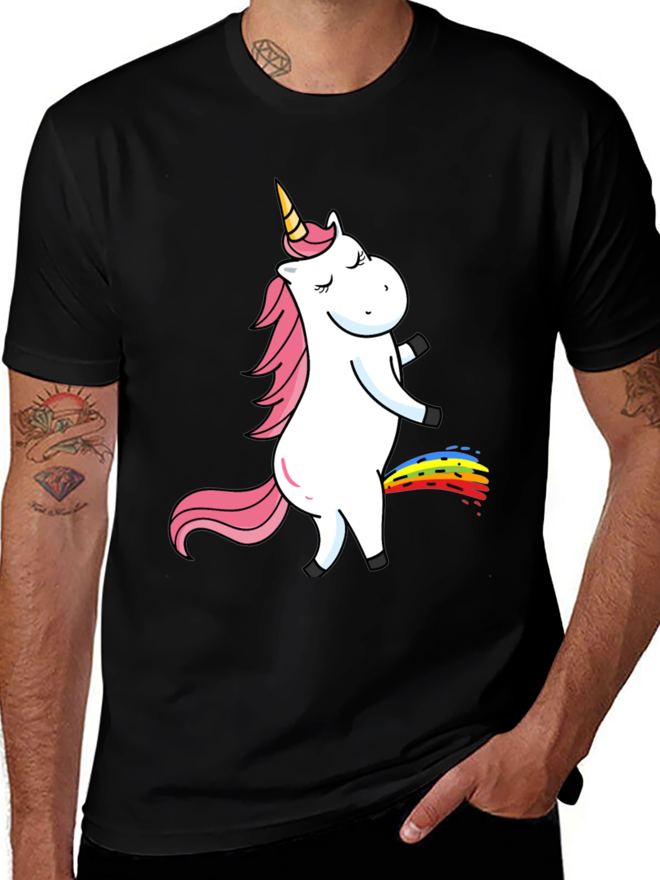 Unicorn Rainbow Poop T-Shirt