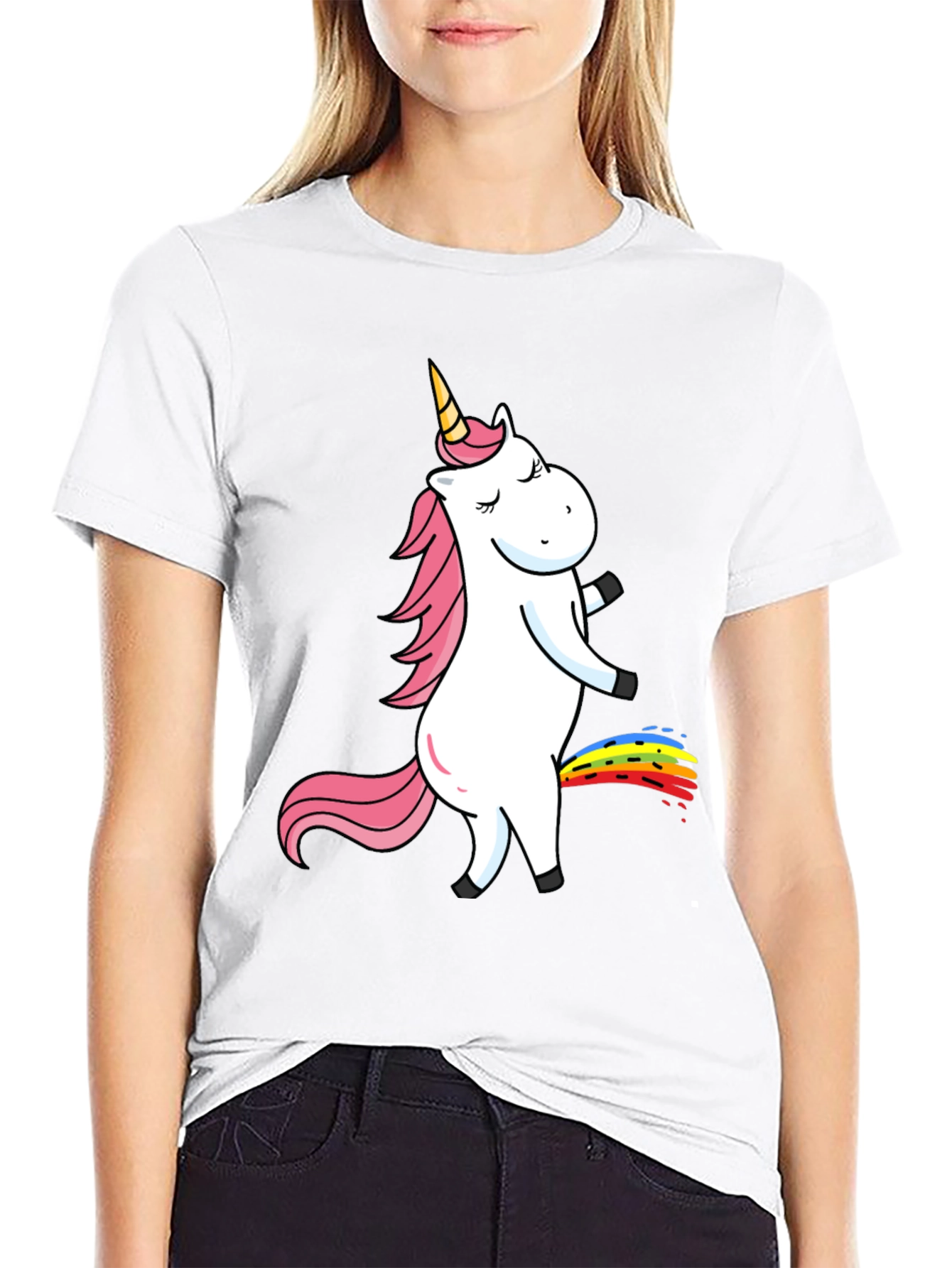 Unicorn Rainbow Poop T-Shirt