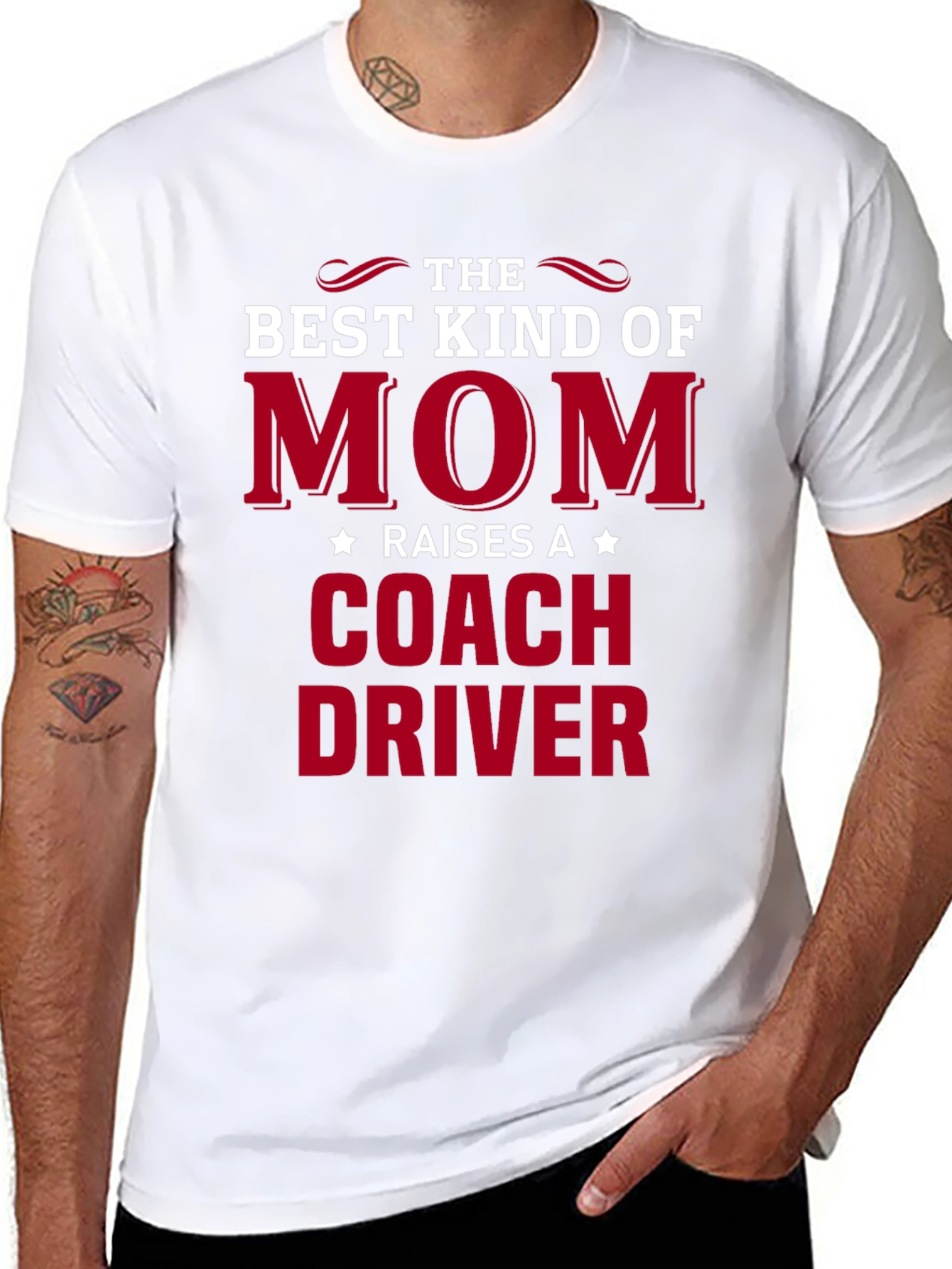 Best Kind of Mom Coach Driver T-Shirt