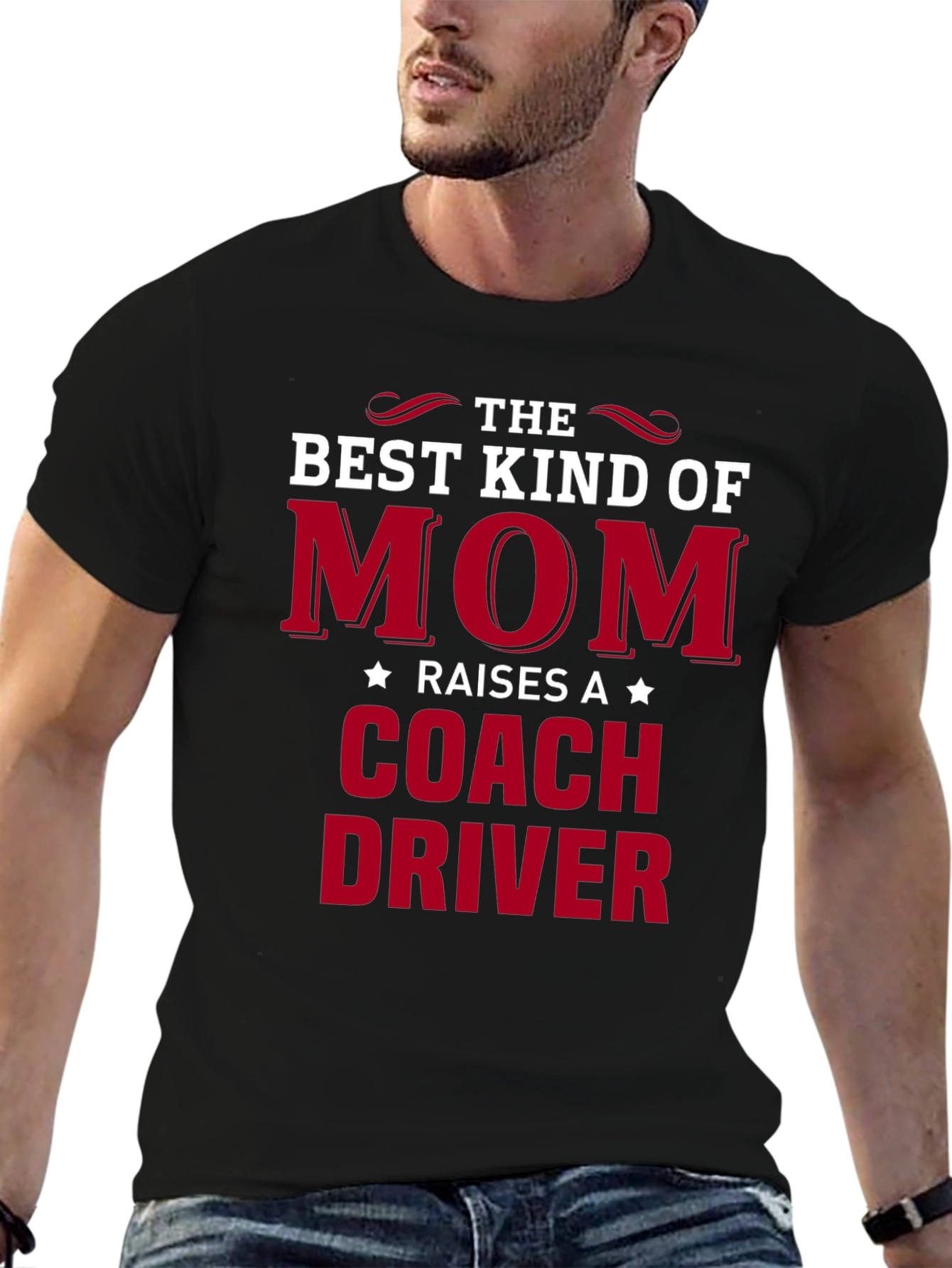 Best Kind of Mom Coach Driver T-Shirt