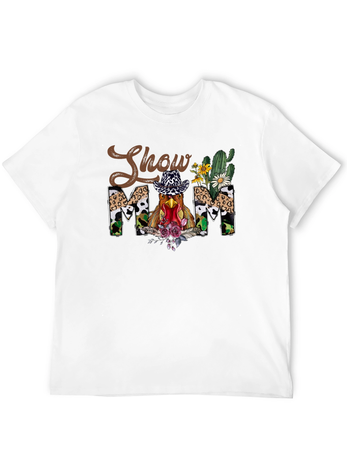 Show Mom Chicken Graphic Tee